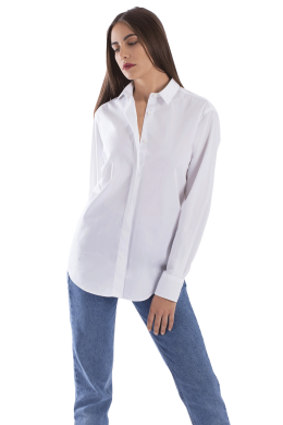Royal: Ingram Women's shirt, regualer fit, in popline of cotton