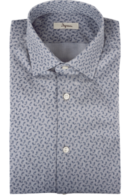 Printed flannel of cotton shirt. Ingram Man