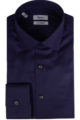 Slim fit men’s Cottonstir night blue shirt