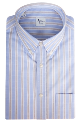Camicia uomo in cotone a righe
