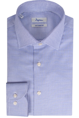 Camicia uomo Gioke COTTONSTIR in puro cotone twill no-stiro.