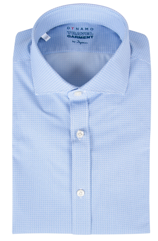 Dynamo shirt in technical, highly breathable patterned fabric.