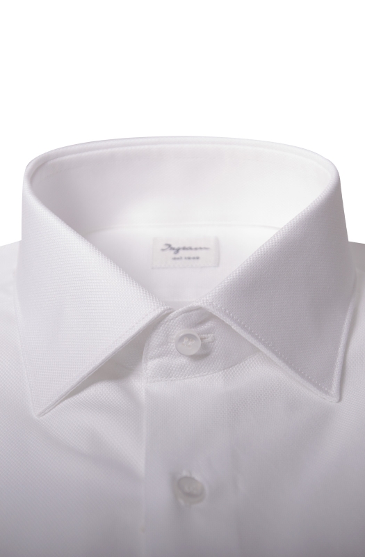 Camicia SLIM in cotone Doppio Ritorto  armaturato. Ingram Uomo