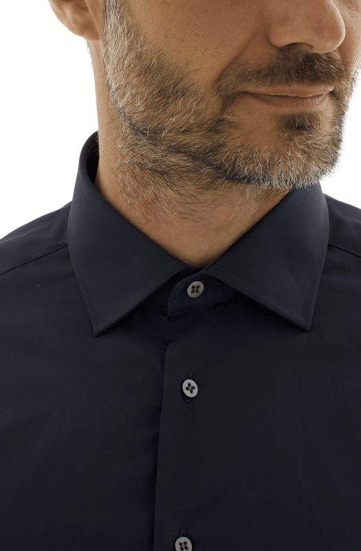 Cotton poplin shirt. Ingram Man