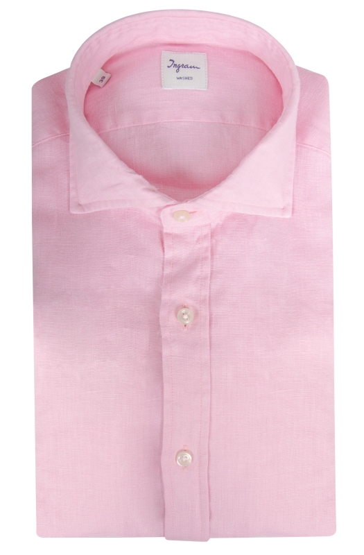 Camicia uomo in puro lino