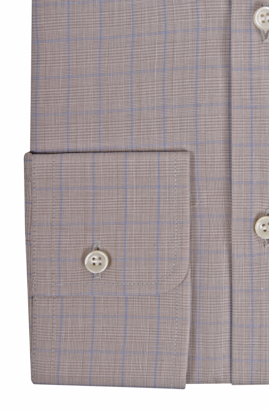 Camicia uomo con righe verticali 100% cotone  vestibilità Slim. Ingram uomo