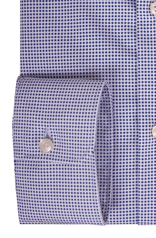 Camicia uomo vestibilità slim , COTTONSTIR in puro cotone twill no-stiro.