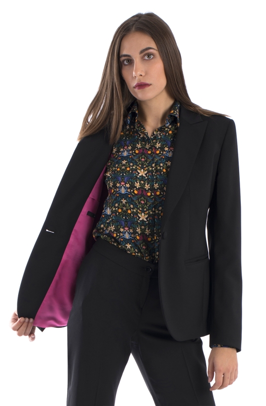 Coordinated blazer,  100% wool Ingram Woman