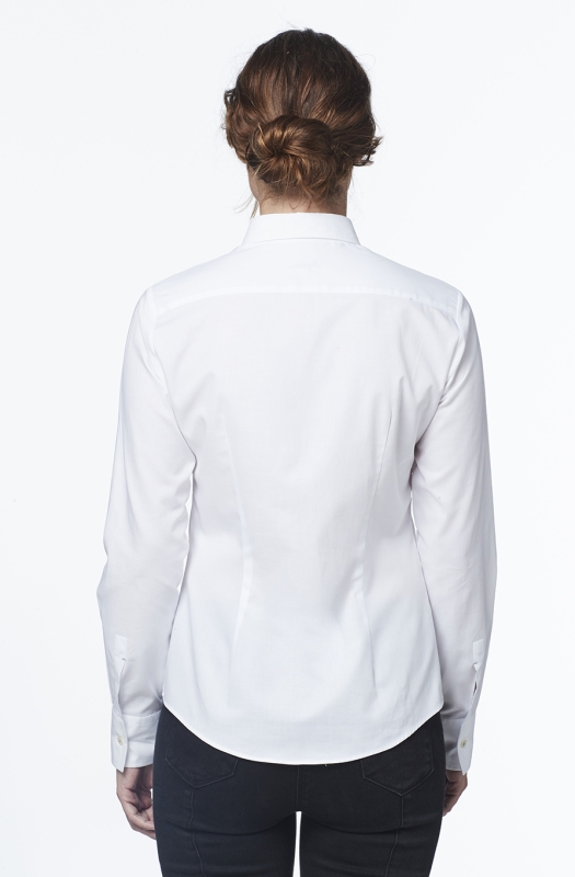 Slim shirt, in pure no-iron cotton.. Ingram Woman Cottonstir