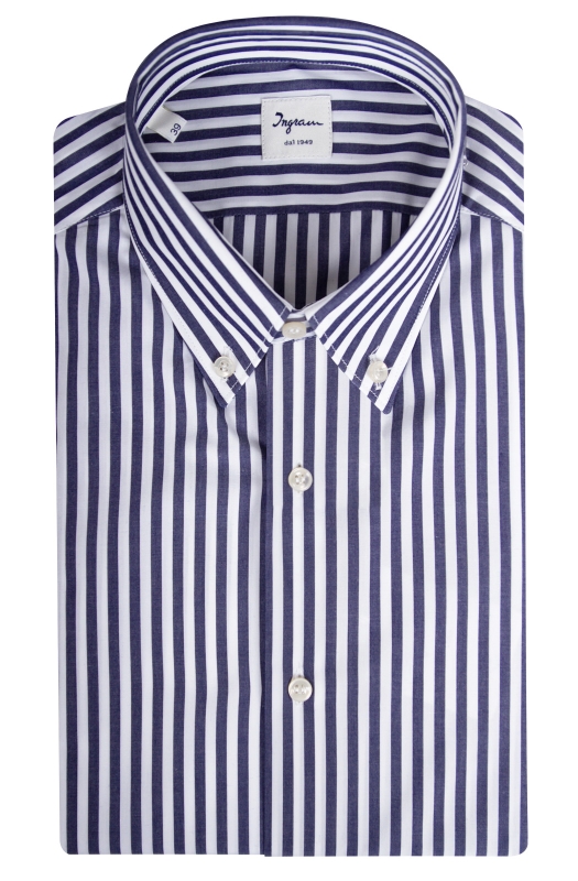 Camicia uomo in cotone vestibilità slim