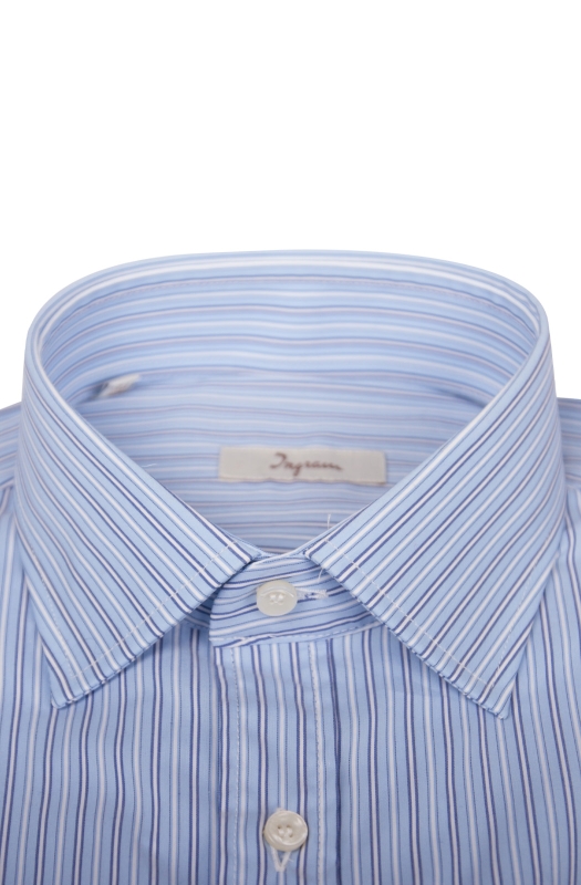 Camicia Gioke in cotone con righe verticali. Ingram Uomo.