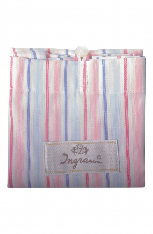 Shopper Bag Ingram in cotone a righe