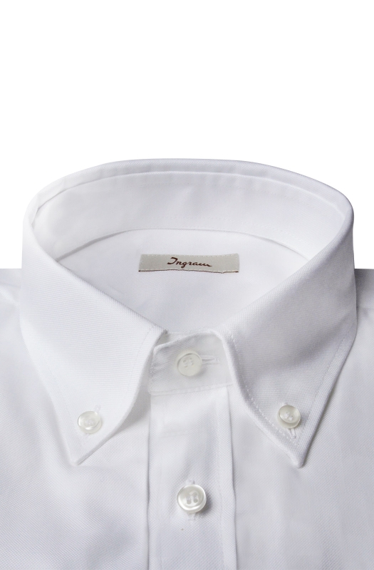 Camicia Ingram Oxford con collo button down, vestibilità classica