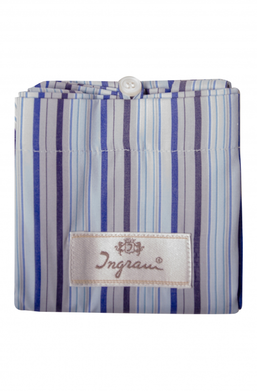 Shopper Bag Ingram in cotone a righe