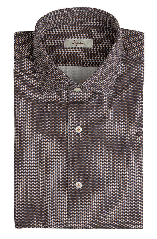 Men's Ingram printed cotton shirt