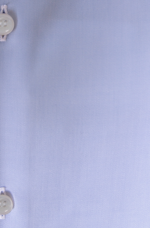 Camicia uomo slim COTTONSTIR in puro cotone twill no-stiro con taschino. Disponibile in bianco e azzurro