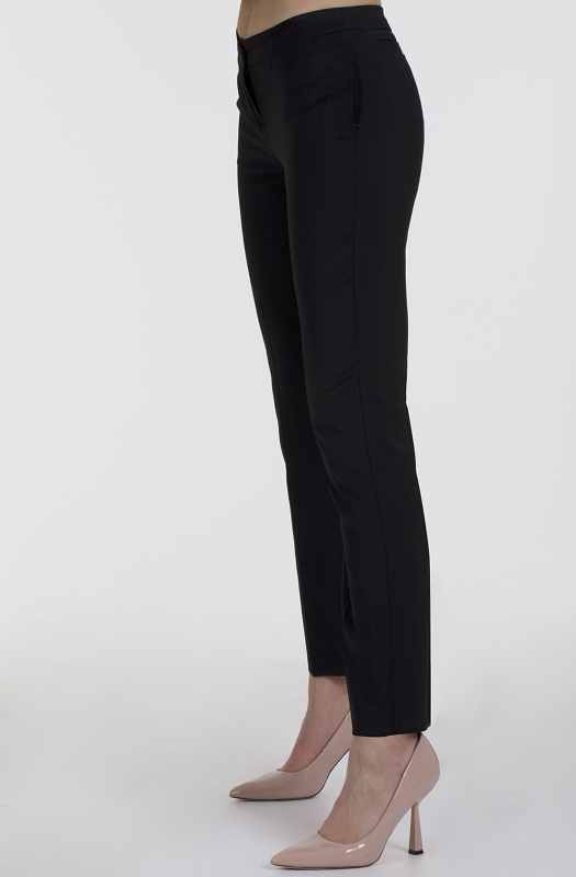 Coordinated trousers, straight cut in 100% wool, Ingam Woman