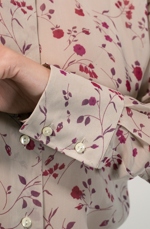 Camicia GINEVRA, in viscosa, vestibilità regolare,  due pince posteriori