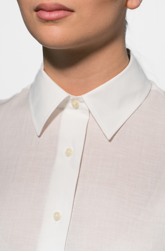 Camicia GINEVRA, , in  mussola di puro cotone, vestibilità regular.