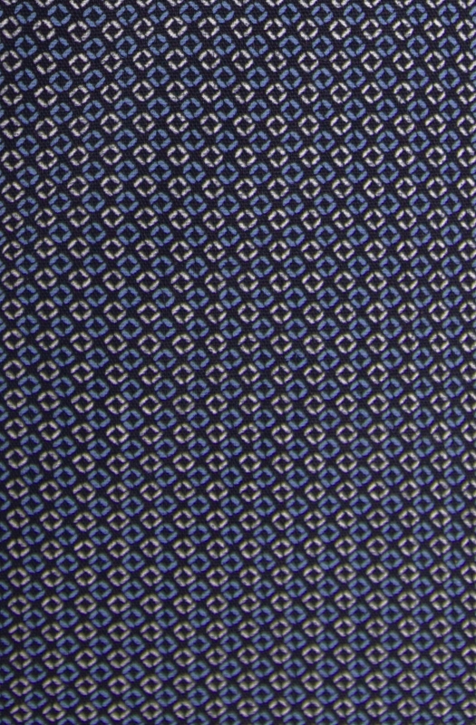 Camicia Gioke uomo in cotone con microstampa geometrica