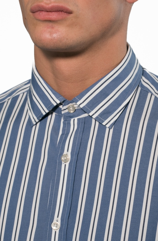 Camicia SLIM, in cotone a righe